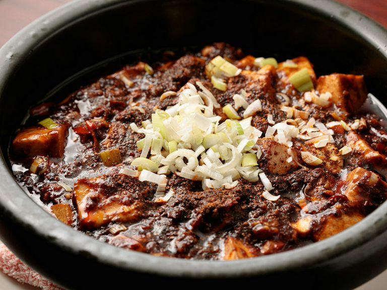 本場中国・激辛唐辛子のパンチが記憶に残る『陳麻婆豆腐』