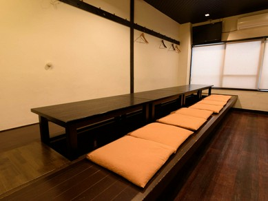 ゆっくり落ち着きながら、まずはお腹を満たして