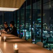 当店はビルの18階に位置するため、開放感溢れる景色をお楽しみいただけます。美しい名古屋の景色をご堪能ください。

