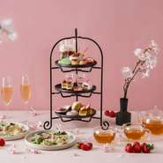 季節毎にテーマを変えてご用意するアフタヌーンティープラン