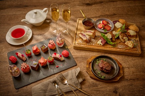 アルコールフリードリンク付き「肉×ナイトアフタヌーンティー」