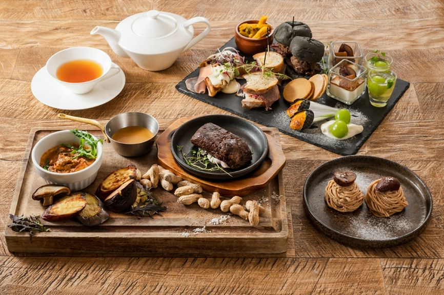 アルコールフリードリンク付き「肉×ナイトアフタヌーンティー」
