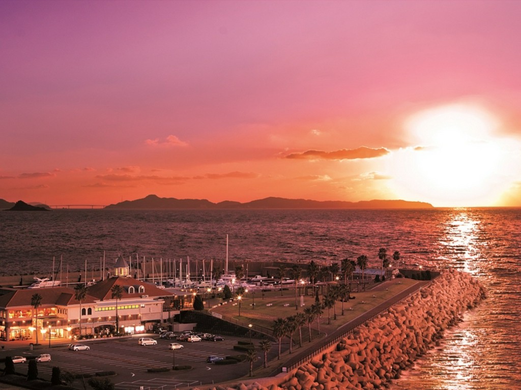 ディナーBBQではサンセットや星空も