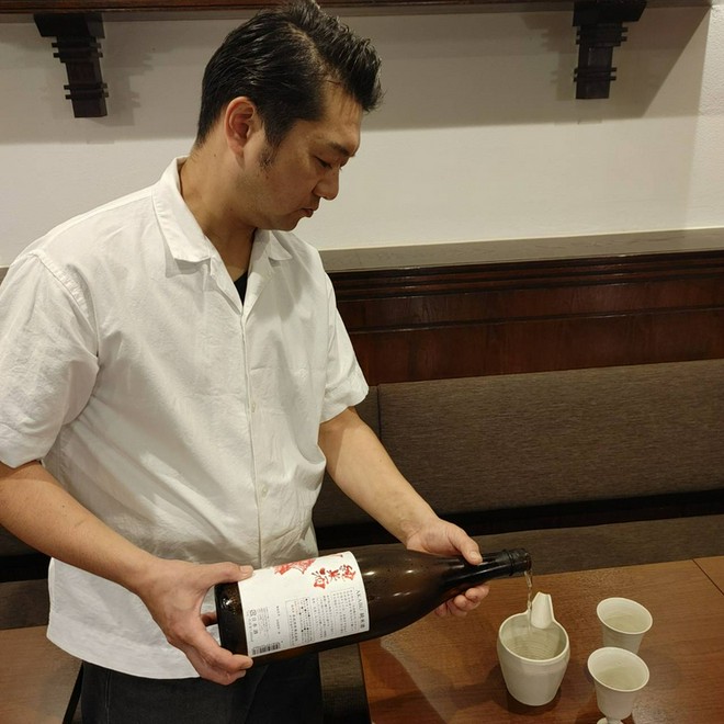 日本酒にこだわっている