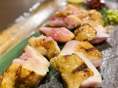 丹波地鶏のももたたき