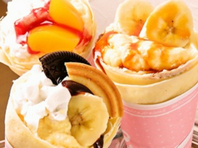 アットホームな空間と美味しいクレープでお喋りに花を咲かせて