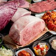 上質な肉をリーズナブルな価格で提供することがモットー。九州産の和牛など、その時季においしい肉を逃さず仕入れています。さまざまな部位を気軽に楽しみたい人には、漬け肉を盛り合わせた『田中盛り』がオススメ。