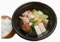 おかずのみ　－100円
ご飯大盛り　＋108円
国産モツ使用