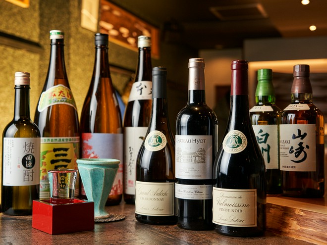 日本酒にこだわっている