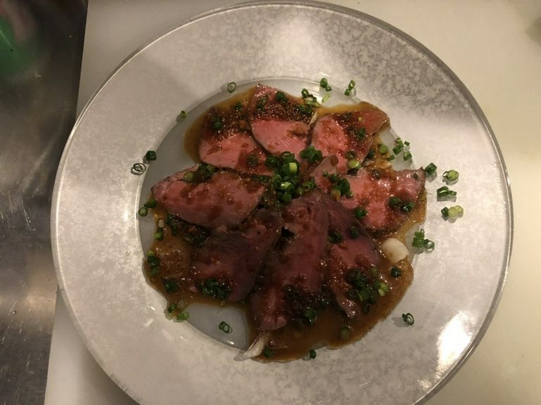 牛ハツのローストビーフ