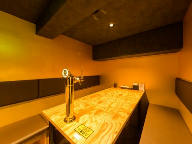 ほかのゲストを気にせず、ゆったりくつろぎながら過ごせる