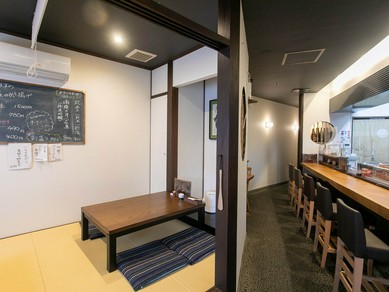 ゆっくり落ち着きながら、まずはお腹を満たして