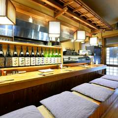 カウンター席での1人飲みもオススメ