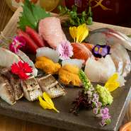 これは必食！『津本式究極の血抜き熟成魚　お造り盛り合わせ』