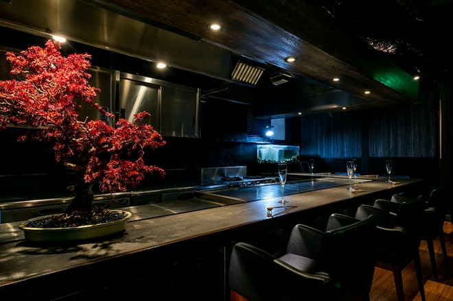 カウンター席がある