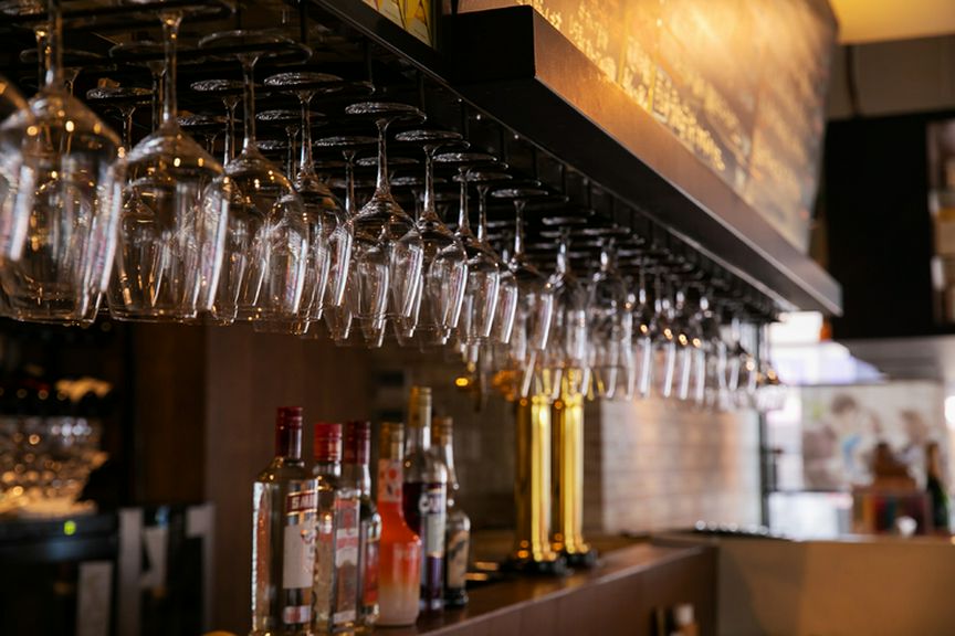 美しく磨き抜かれたグラス