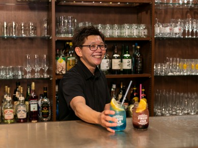 カウンター席がある