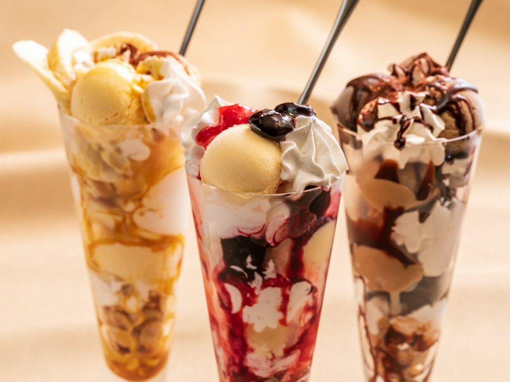 〆のデザートまで大満足。カスタマイズOKの『きぶんしだいのパフェ』