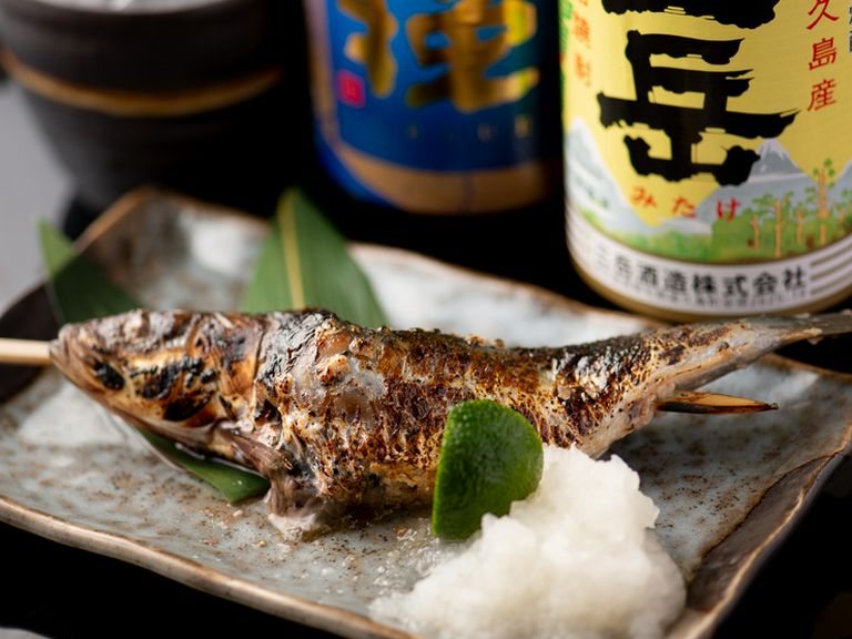 焼酎や日本酒にぴったり。脂のり抜群の「大トロ鰯」