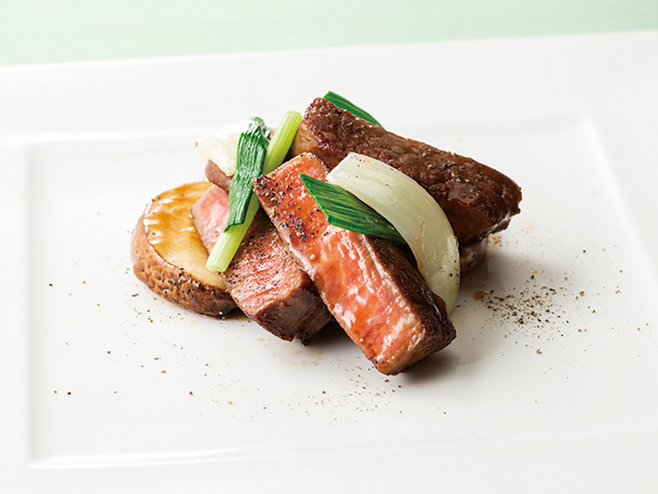 A variety of dishes made with plenty of fresh local ingredients