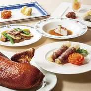 コース料理はグランドコースの他にもご予算に応じてご用意致します。