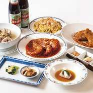 桃李自慢の本格中国料理の数々