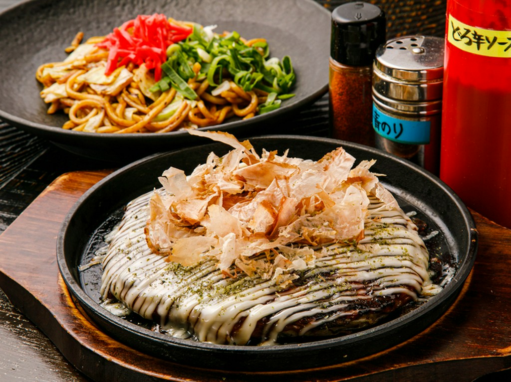 自分好みにアレンジできる『粉もの各種』