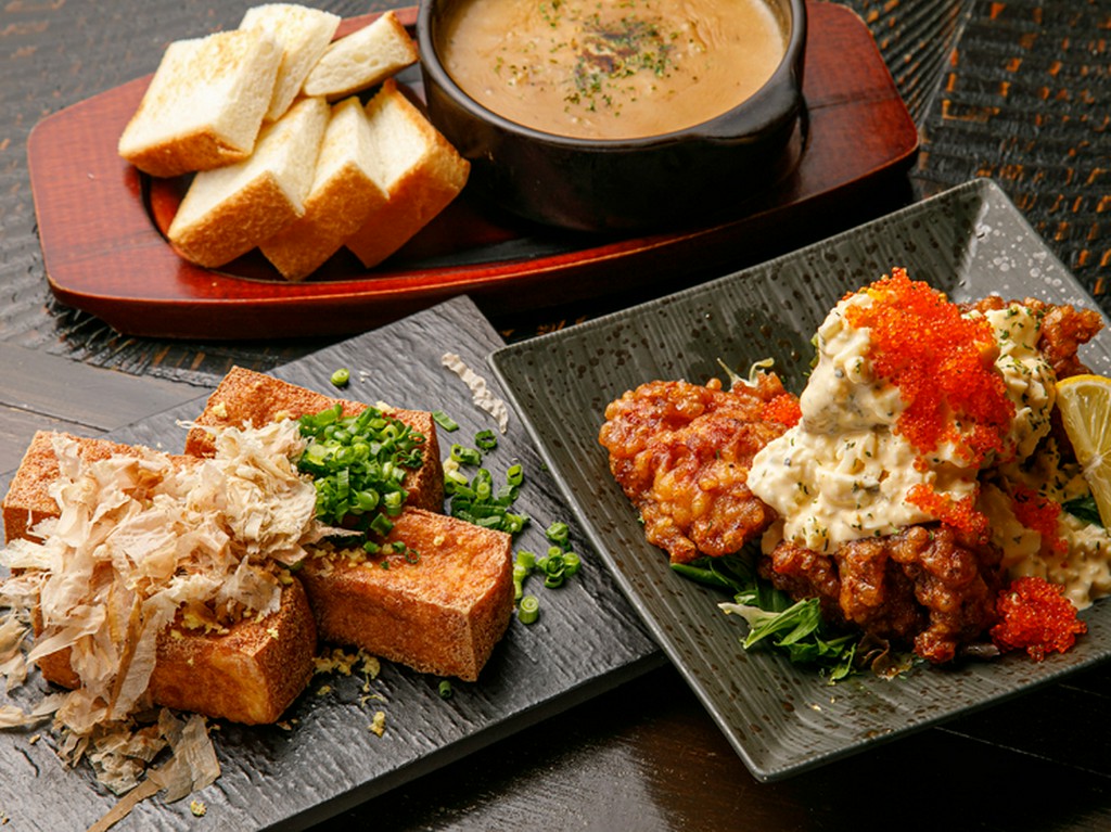 外はサクサク、中はふわふわ『その場で揚げる厚揚げ』