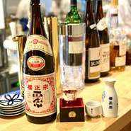 櫻正宗の上等酒（こかんむり）には「稀」の焼印が押され、そこから櫻正宗の高級品を「焼稀」と呼びます