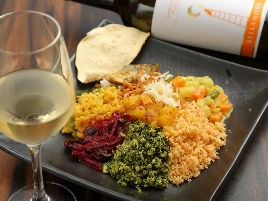 お米と野菜を使用した『アーユルヴェーダ』