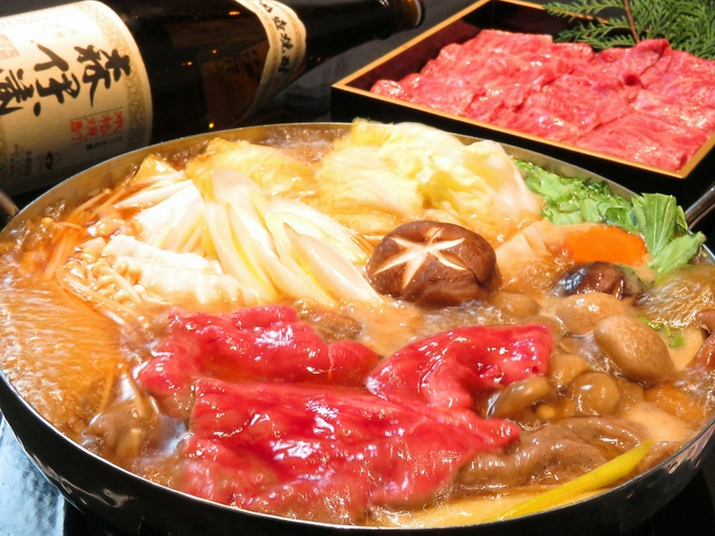 宮崎牛のすき焼きなど全9品【結い会席】