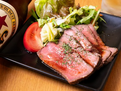 【ななし】に来たら必食! 自家製『ローストビーフ』