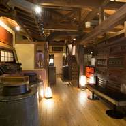 昭和レトロな雰囲気が、どこか懐かしい気持ちにしてくれる店内