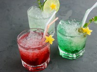 星座をモチーフにしたオリジナルのカクテルです。
ご自分の星座、お友達の星座を楽しんでみてください。