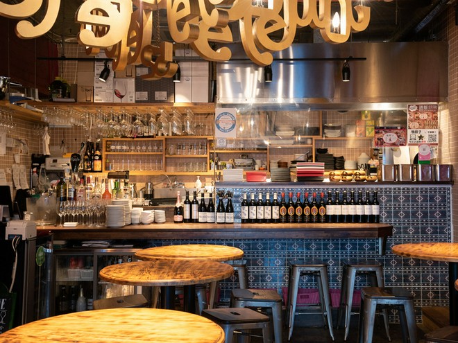 カウンター席がある