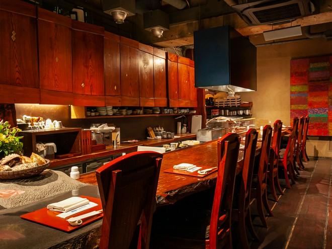 カウンター席がある