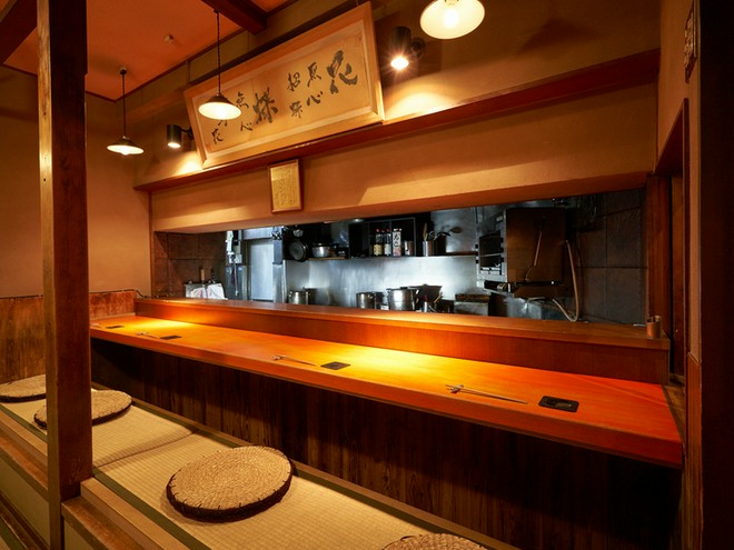 カウンター席がある