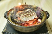 島根の海域で穫れた鯖は、良質な餌に恵まれ、栄養豊富で脂乗りの良い旨味たっぷり。
鮮度抜群の鯖をじっくりと酢に漬け込んだ〆鯖を季酒と共にお楽しみ下さい。