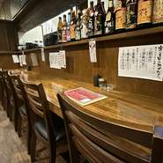【1～2名様向き】臨場感あるカウンター席