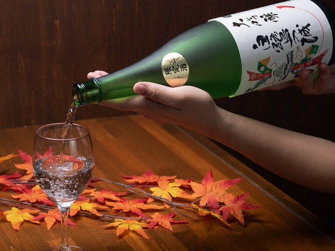 日本酒にこだわっている