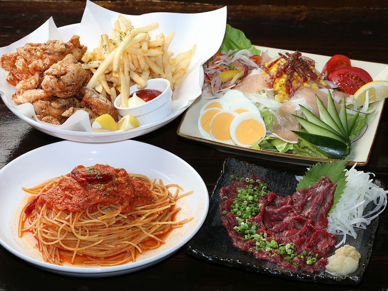 あれもこれも頼みたくなる。豊富に揃う「単品メニュー」