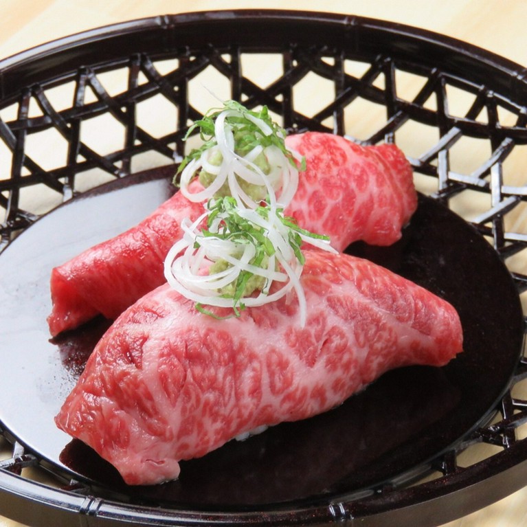 和牛炙り肉寿司