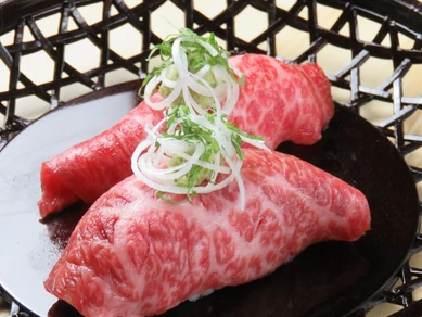 和牛炙り肉寿司