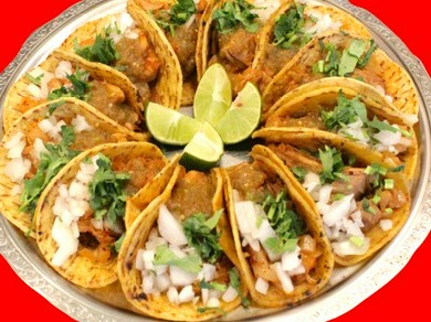 メキシカンチキンタコス　Mexican Chicken Tacos