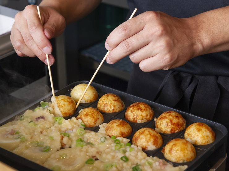 Takoyaki, Gourmet