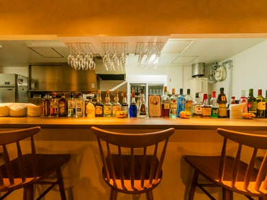 カウンター席がある