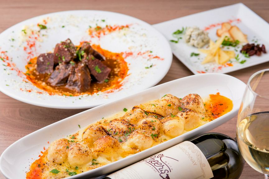 食材の質にこだわった、本格的なイタリア料理の数々