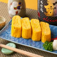 旨み広がるダシをたっぷり。手巻き仕上げの『ふわふわ出来たて卵焼き』
