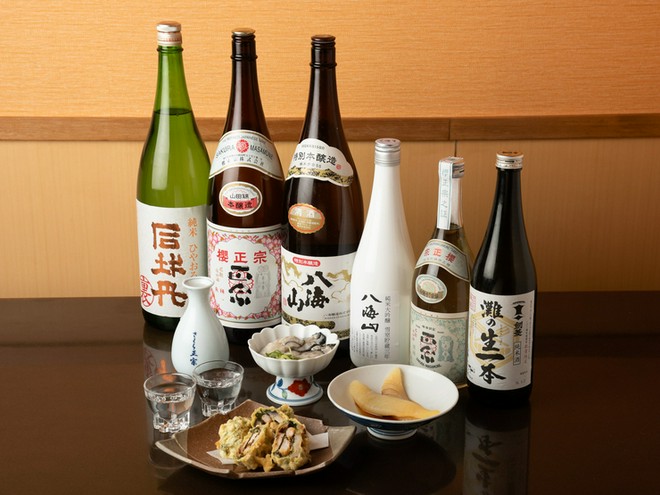 日本酒にこだわっている