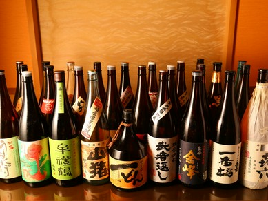 季節ごとに変わる限定品や希少な焼酎も登場！焼酎にもこだわる店